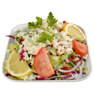 Gemischter Salat mit Käse