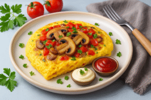 Omelette Funghi