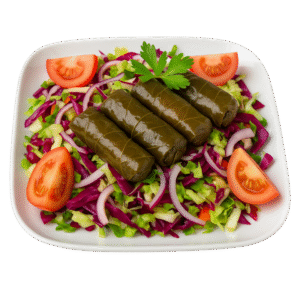 Gefüllte Weinblätter – 6 Stück (Portion)