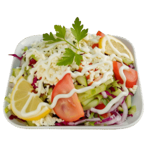 Gemischter Salat mit Käse