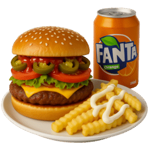 Menü 15 Urfa Burger