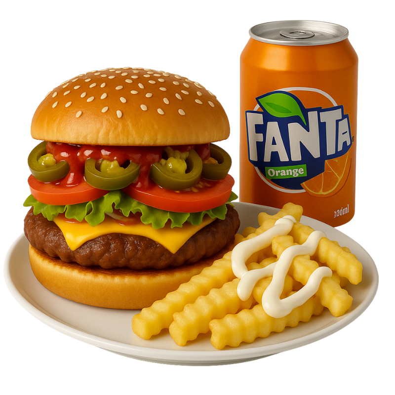 Menü 15 Urfa Burger